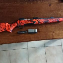 Rowa Rosler Titan 16 linéaire 9.3x62 51cm camo