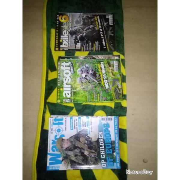 Lot magazine Airsoft