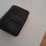 Cartouchière De Chasse Ancienne En Cuir - Décoration Chevalier - Boîte Vintage