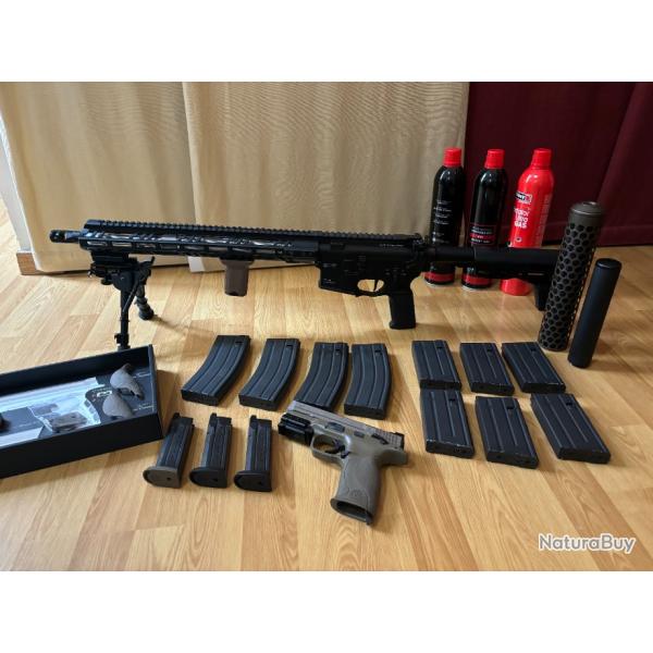 MTR16 Cerakote Tokyo Marui GBBR (Pack airsoft)