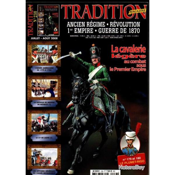 Tradition magazine 238 cavalerie lgre au combat, 21e de ligne , enfants de troupe napolon III 2