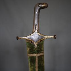 Un sabre shamshir Indo-Persan - Nord de l'Inde ou Asie Centrale, 18ème-19ème siècle