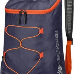 Sac à Dos Pliant Camping Randonnée Sport Escalade Cyclisme Haute Densité  luger Bleu Marine