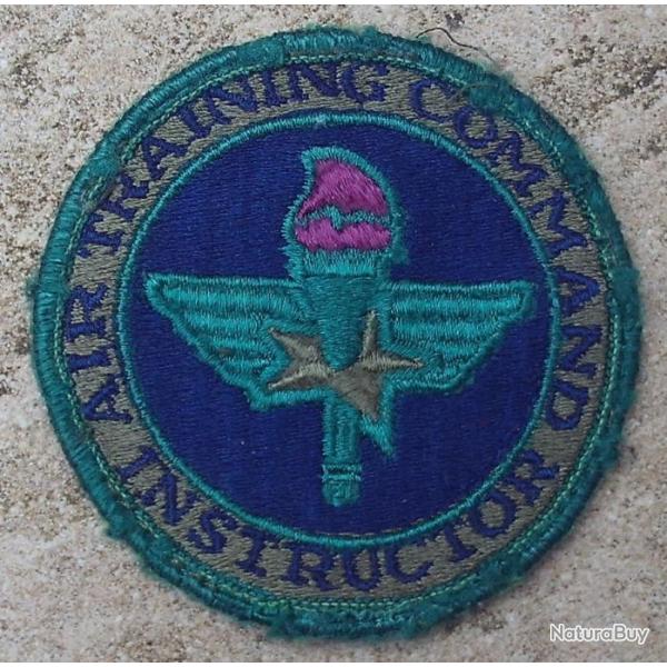 Patch US Air Force "Air Training Command Instructor"-Epoque Vietnam