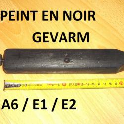 devant bois carabine GEVARM A6 / GEVARM E1 / GEVARM E2 peint en noir - VENDU PAR JEPERCUTE (JO567)