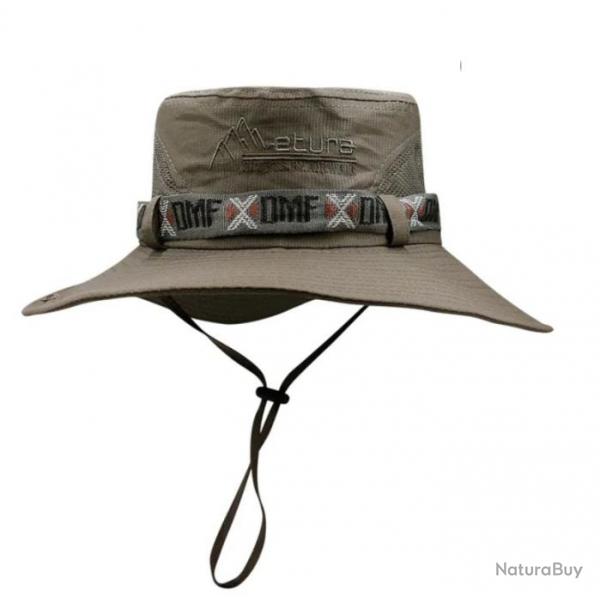 Chapeau d't SAFARI coloris mesh coffee