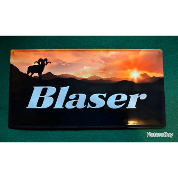 Plaque mtallique Blaser