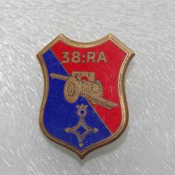 INSIGNE 38 ° REGIMENT  ARTILLERIE  SAHARIEN / 1 ° GROUPE  -----DRAGO  PARIS G.1399 -----------