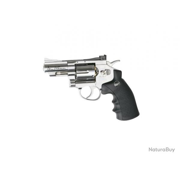 REVOLVER GNB DAN WESSON 2.5'' SILVER 4.5 CO2 BBS - Braderie Automne