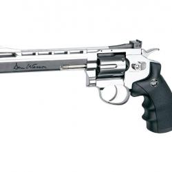 Revolver Cal. 4.5mm Plombs Dan Wesson 6 Pouces Chromé - Braderie Eté