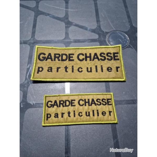 Kit patch garde chasse particulier