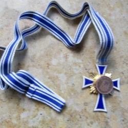 médaille Croix des mères authentique Or 1°class  Allemagne ww2 Allemand seconde guerre