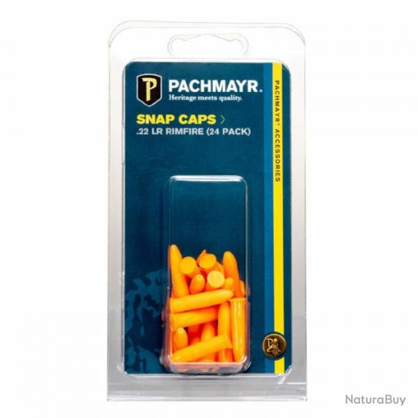 24 douilles "Snap caps" cal. 22 LR en plastique - Pachmayr