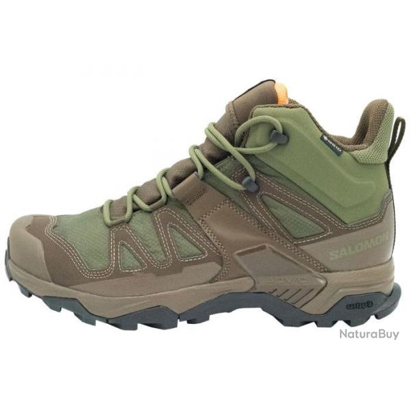 Chaussures Salomon X Ultra Tracker GTX - Vert/Orange- 36  49