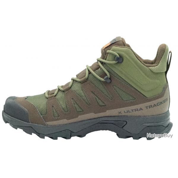 Chaussures Salomon X Ultra Tracker Mid GTX  Gore tex- Vert- 36  49