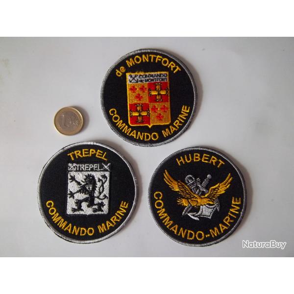 lot 3 cussons militaire commando marine de Monfort Trepel Hubert