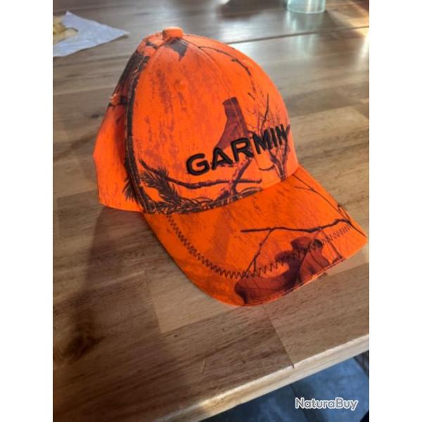 Casquette GARMIN ORANGE CAMO