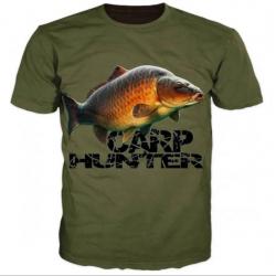 Tee-shirts Carp Hunter taille M à 3xl