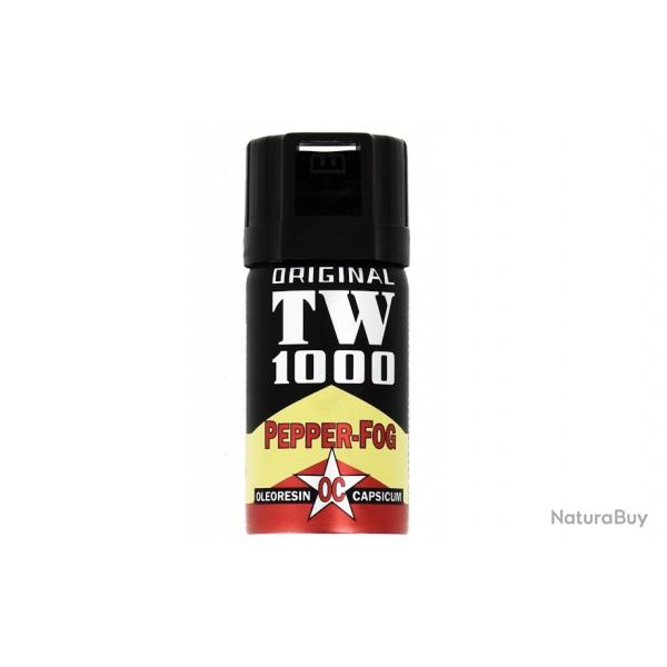 SPRAY AU POIVRE POUR L  AUTODEFENCE TW1000 PEPPER FOG MAN 40ML  PAR LOT DE 6 PIECES