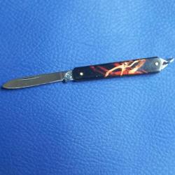 ancien petit couteau de poche extra plat 1970 /  /  pocket - knife