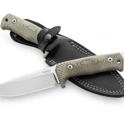 LionSteel T5 CVG Green Canvas Lame fixe Niolox