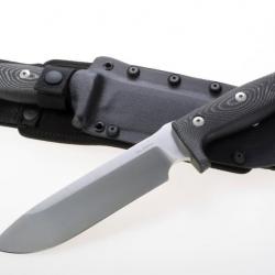 LionSteel the biggest sporting knife by lionSTEEL - Black micarta M7MS