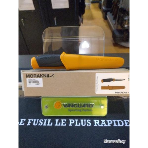 Couteau morakniv poignard compagnon HD burnt