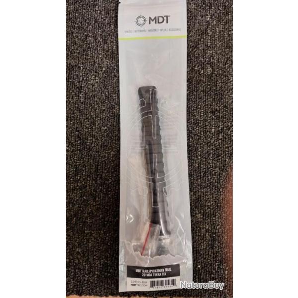 Rail MDT PICATINNY 20 MOA pour TIKKA T1X