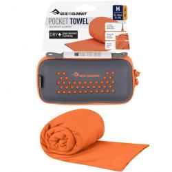 Serviette microfibre Sea to Summit Pocket Towel M 50x100 orange