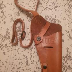 Étui , Holster de poitrine pour colt US  en reproduction    P