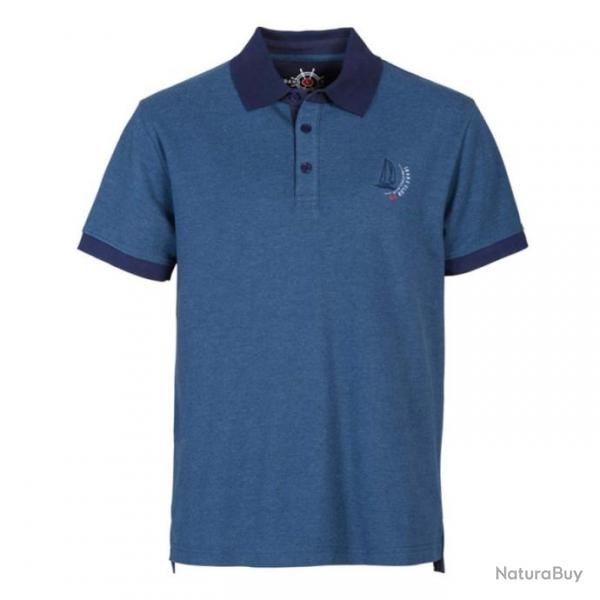 Polo Homme Marine Blue Wave Idaho