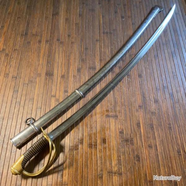 BEAU SABRE FRANAIS 1822 DE CAVALERIE MANUFACTURE DE CHATELLERAULT DE 1877