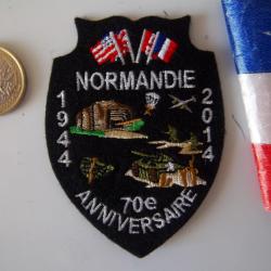 écusson collection militaire Normandie 70 ème anniversaire débarquement 1944/2014