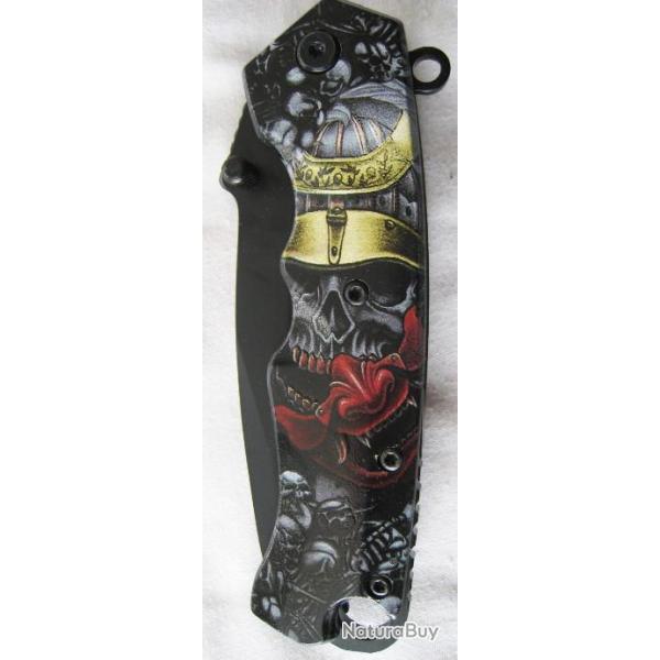 COUTEAU DE COLLECTION  SKULL - Rf.129