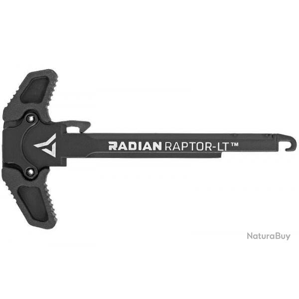 Levier d'armement Radian Raptor LT pour M4 AEG - Noir - PTS