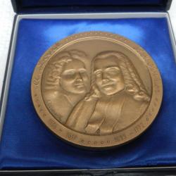 médaille de table R. J. Pothier A. Loisel - Notariat français - caisse des dépôts 1975