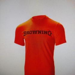 T-shirt teamspirit orange blaze browning