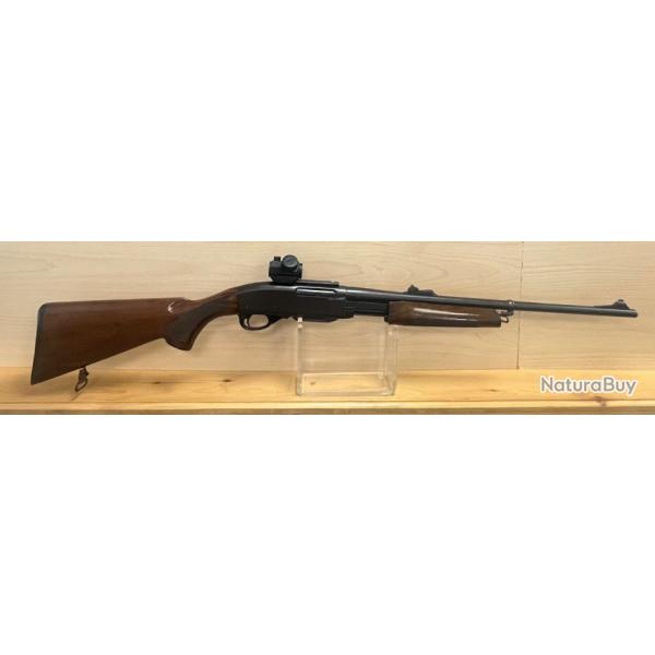 Carabine a pompe Remington 7600 calibre 35 Whelen + point rouge Bushnell - "1 sans prix de rserve"