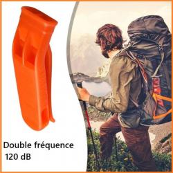 Sifflet survie double fréquence 120 dB