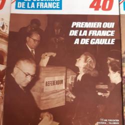 Revue , Le Journal de la France, Les années 40 - n° 197 (102) Premier Oui de la France à De gaule.