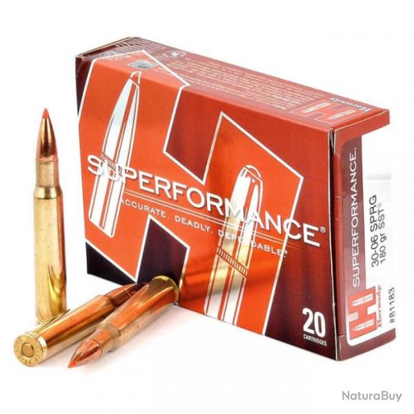 Balles Hornady Superformance SST 30-06 Sprg. SPF - 30-06 Sprg. / 180 grains