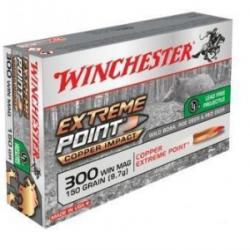 Munitions WINCHESTER cal.300win mag extrême point copper Impact 150gr 9.72g par 20