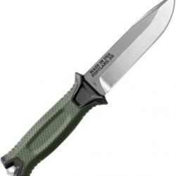 Couteau Tactical/Survival Gerber Strongarm Green Acier 420HC Manche GFN Etui USA G1069028