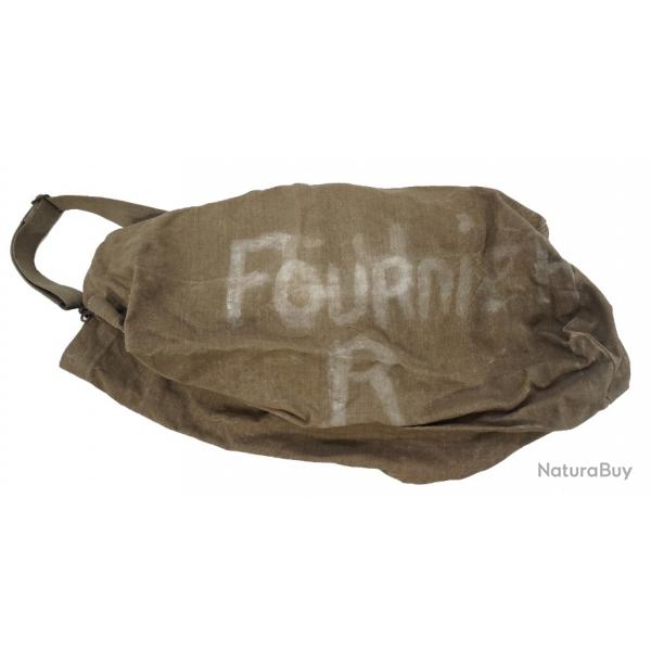 Sac de paquetage du soldat R. Fournier de l'arme franaise - poque Algrie/Indochine