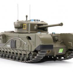 Miniature - Tank d'infanterie mk4 Churchill mk7 France juillet 1944 1/43 | Motor city (0000 3525)