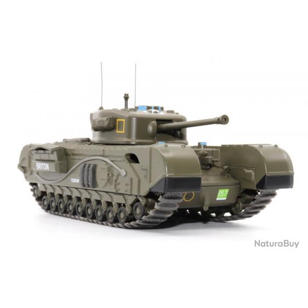 Miniature - Tank d'infanterie mk4 Churchill mk7 France juillet 1944 1/43 | Motor city (0000 3525)