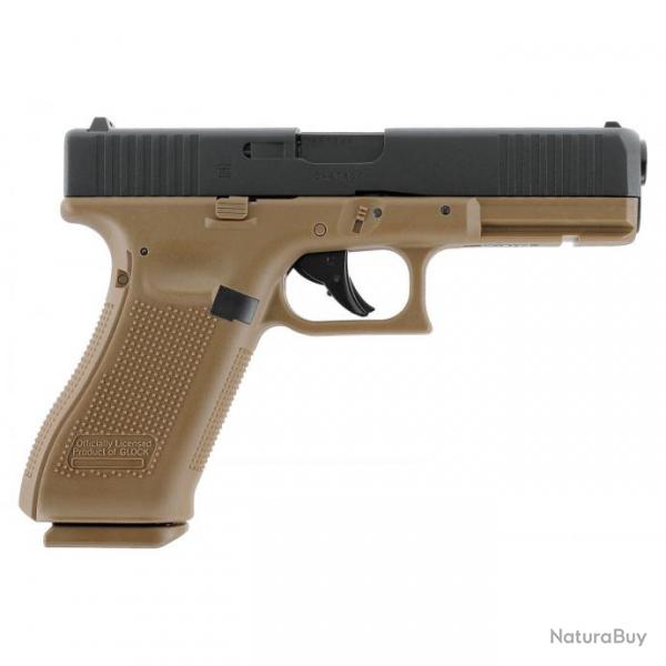 Pistolet Glock 17 Gen 5 - Cal. 6mm Co2 - Coyote / Noir