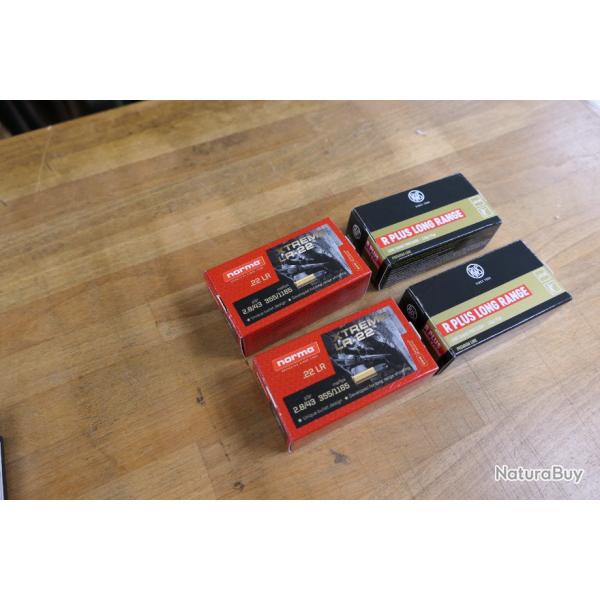 lot test TLD  22lr  munitions neuves