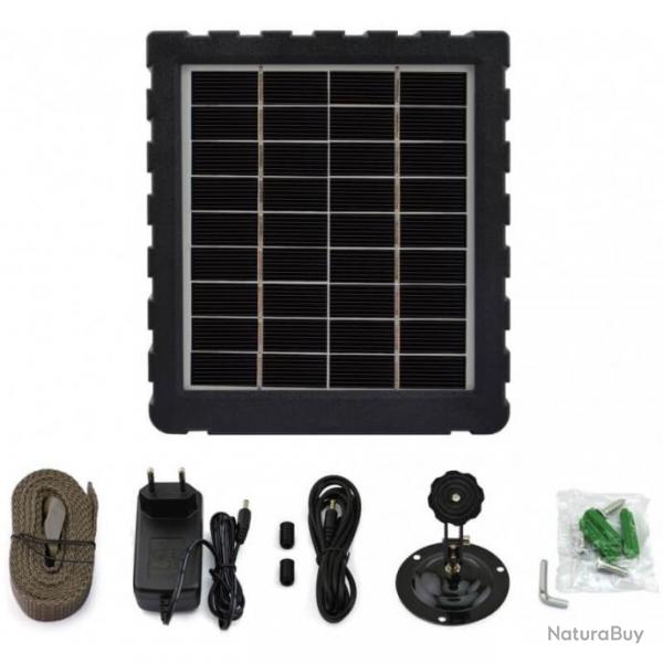 PANNEAU SOLAIRE NUM'AXES 12V AVEC BATTERIE INTGRE