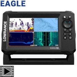 Sondeur Lowrance Eagle 7 Sonde TA TRIPLESHOT HD